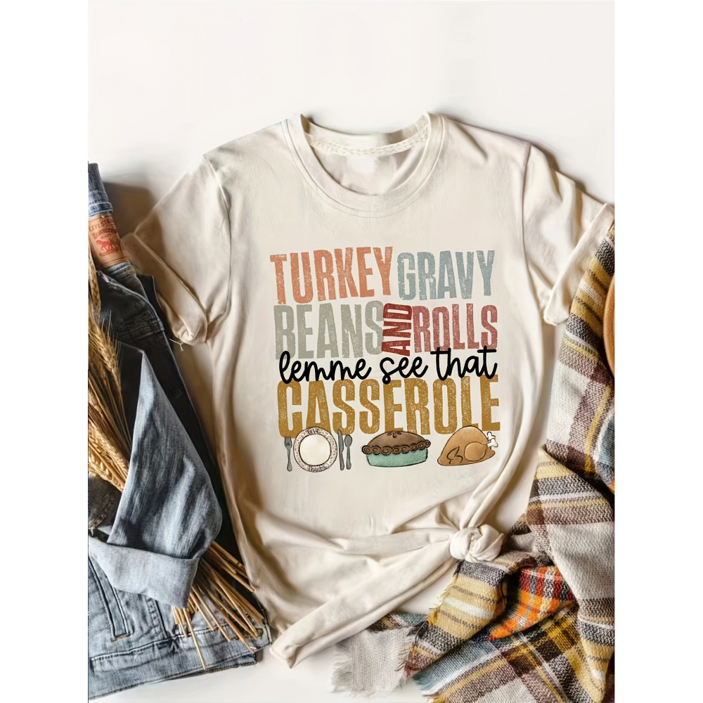 Plus Size - Plus Size Women'S Casual T-Shirt - 