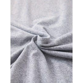 1pc Women'S Plus Size Christmas T-Shirt - Casual Crew Neck Polyester Top with Slight Stretch, Festive Reindeer Bow Print, Knit Fabric Short Sleeve Tee for Summer