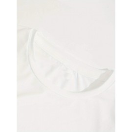 [Breast Cancer Awareness Shirt] Plus Size Breast Cancer Awareness T-Shirt for Women | Soft & Comfortable Round Neck Short Sleeve Tee with Pink Ribbon Graphic & 