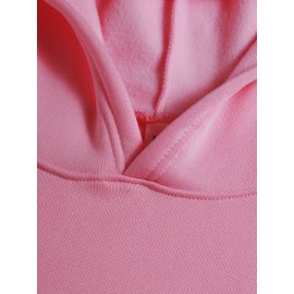 [Plus Size Sweatshirt] Plus Size Women's Casual Sweatshirt | Autumn and Winter Long-Sleeved Pullover with Pockets | Mute S Printed Round Neck