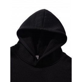 [Plus Size Sweatshirt] Plus Size Women's Casual Sweatshirt | Autumn and Winter Long-Sleeved Pullover with Pockets | Mute S Printed Round Neck