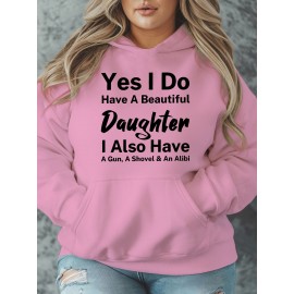 [Humorous Sweatshirt] Plus Size Women's Casual Sweatshirt | Yes I Do s - Humorous 