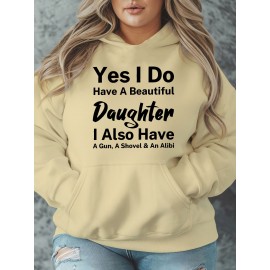 [Humorous Sweatshirt] Plus Size Women's Casual Sweatshirt | Yes I Do s - Humorous 