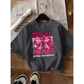 Plus Size - Women'S Plus Size Casual T-Shirt - 